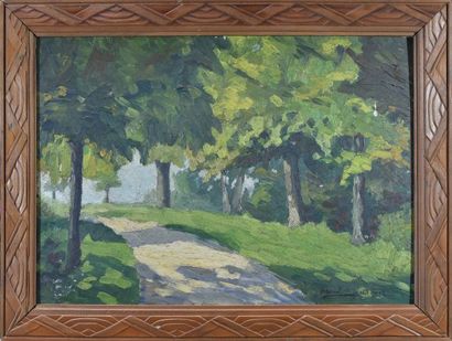 Marcel CASTAGNEZ (1902-1976)

La route au...
