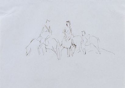 Léon LEHMANN (1873-1953)

Trois cavaliers

Dessin...