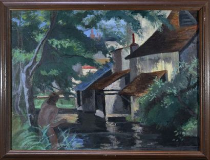 Bertrand MOGNIAT-DUCLOS (1903-1987)

Nu à...