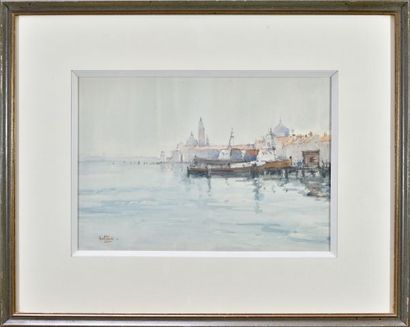 Jean DOTARO (né en 1934)

Venise

Aquarelle,...