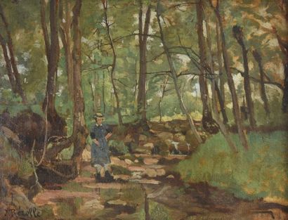 Joseph RÉROLLE (1829-1901)

Jeune fille près...
