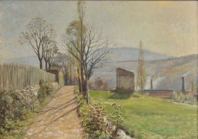 Joseph CORONT (1859-1934)

Paysage de campagne...