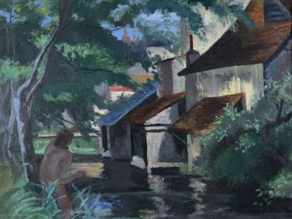Bertrand MOGNIAT-DUCLOS (1903-1987)

Nu à...