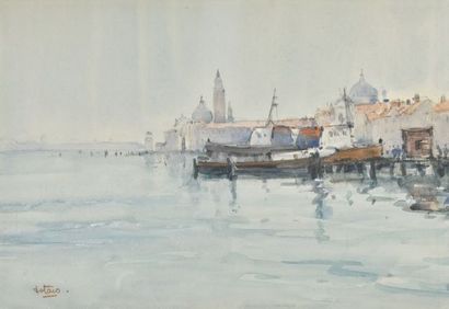 Jean DOTARO (né en 1934)

Venise

Aquarelle,...
