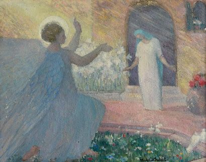 Michel DUBOST (1879-1952). 

L’Annonciation

Huile...