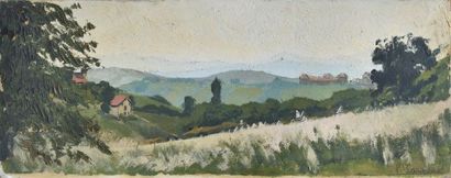 Pierre LAROCHE (1893-1982)

Paysage vallonné

Huile...