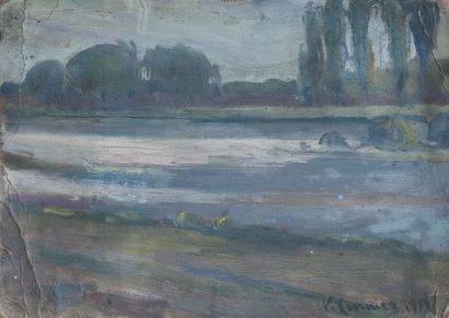 Venance CURNIER (1885-1971)

Paysage à la...