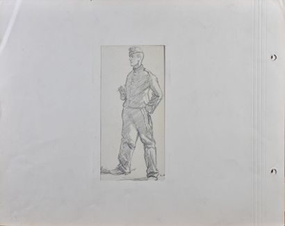 Léon LEHMANN (1873-1953)

Soldat debout,...