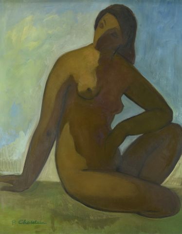 Paul CHATELAIN (1913-2000)

Nu assis

Huile...