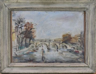 Jules LELLOUCHE (1903-1963)

Le Pont Marie,...