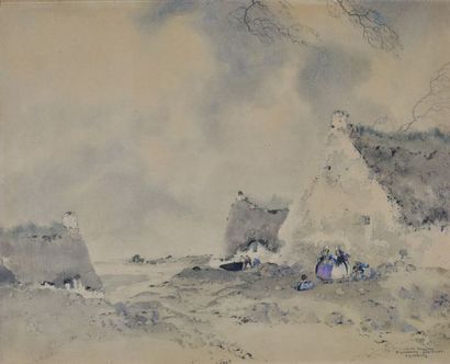 Ernest GUÉRIN (1887-1952)

Chez les pêcheurs,...