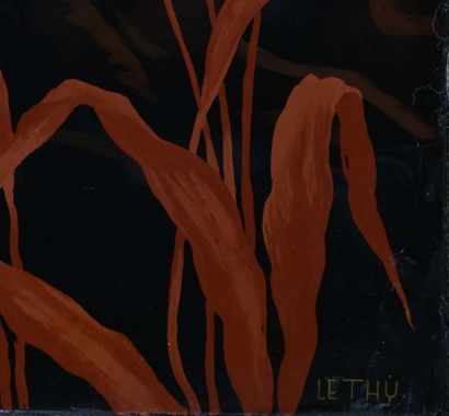 
Lê THY (1919-1961)

Eléphants dans la forêt

Panneau...