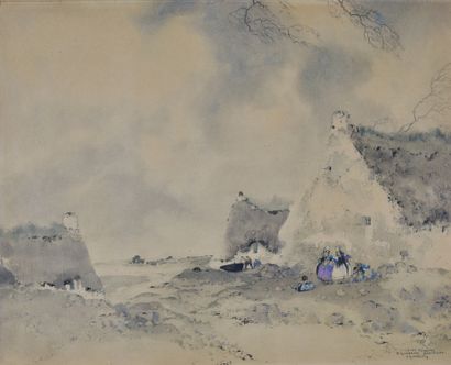 Ernest GUÉRIN (1887-1952)

Chez les pêcheurs,...