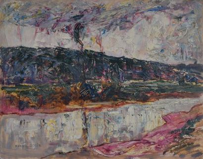Marcel GOBIN (1872-1964)

La rivière

Huile...
