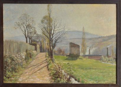 Joseph CORONT (1859-1934)

Paysage de campagne...