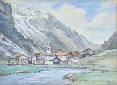 Yvonne RÉCAMIER (1888-1949)

Les Brévières...