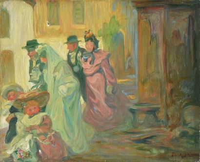 Ferdinand FARGEOT (1880-1957)

Le mariage

Huile...