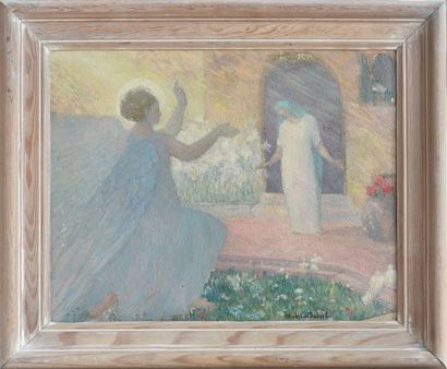 Michel DUBOST (1879-1952). 

L’Annonciation

Huile...