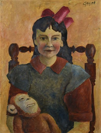 Louis GOYET (1907-1982)

Fillette au singe...