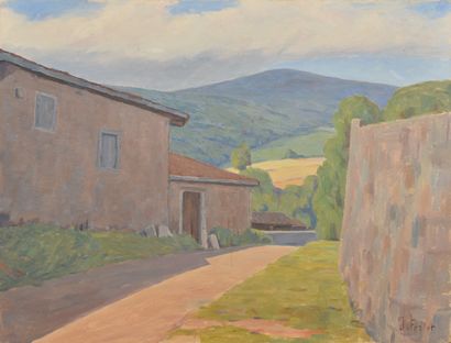 *Jean FERLET (1889-1957)

Paysages des Monts...