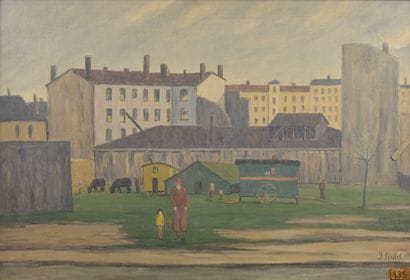 *Jean FERLET (1889-1957)

Encampment on Mazenod...