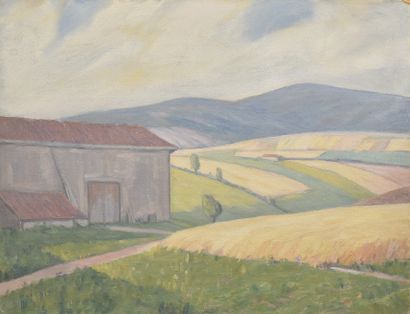 *Jean FERLET (1889-1957)

Habitat rural des...
