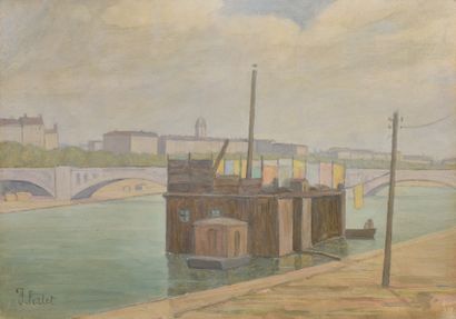 *Jean FERLET (1889-1957)

The Rhône in Lyon

Oil...