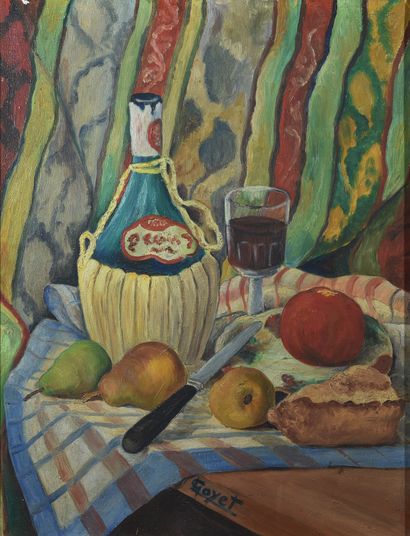 Louis GOYET (1907-1982)

Nature morte à la...