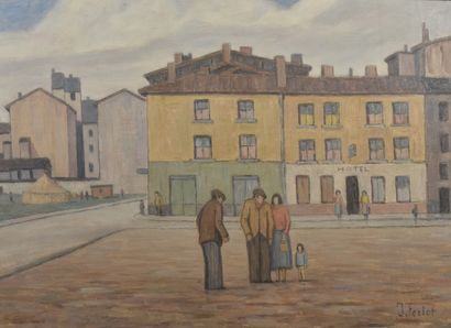 *Jean FERLET (1889-1957)

Chaponnay Street...