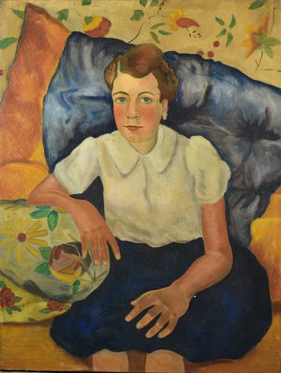 Louis GOYET (1907-1982)

Portrait d’une jeune...