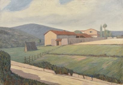 *Jean FERLET (1889-1957)

Ferme à Saint-Laurent-de-Vaux,...