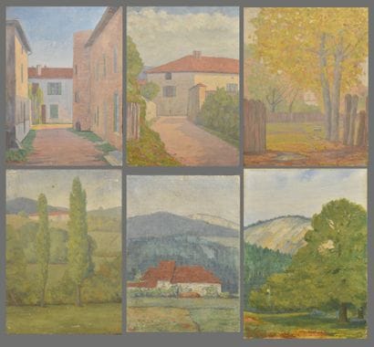 *Jean FERLET (1889-1957)

Visages de la campagne

Lot...