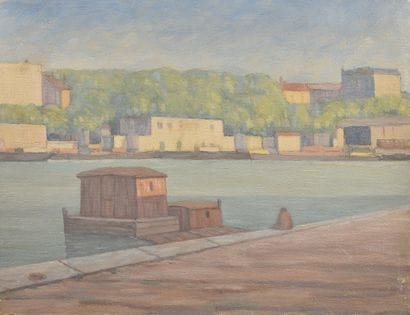 *Jean FERLET (1889-1957)

The Saône in Lyon

Oil...