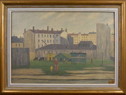 *Jean FERLET (1889-1957)

Encampment on Mazenod...