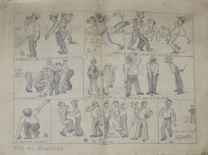 Louis GOYET (1907-1982)

Messieurs les boulistes

Grand...