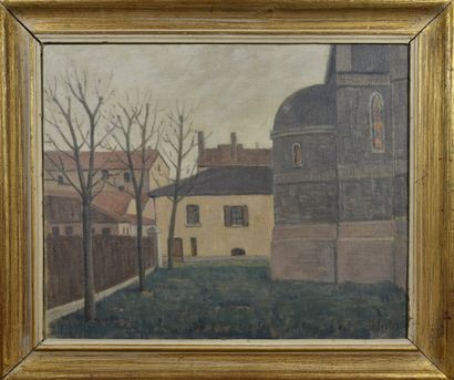 *Jean FERLET (1889-1957)

Behind the church

Oil...
