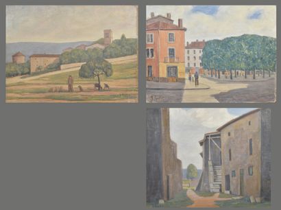 *Jean FERLET (1889-1957)

Paysages des monts...