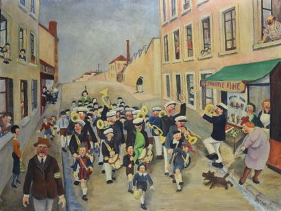 Louis GOYET (1907-1982)

Fanfare dans une...