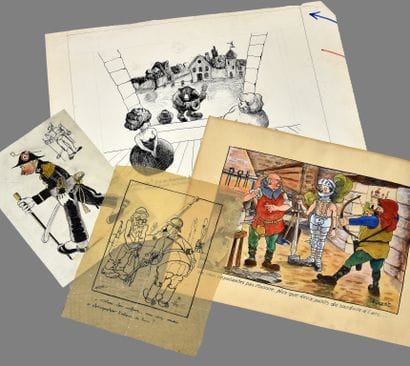 Louis GOYET (1907-1982)

Caricatures et dessins...
