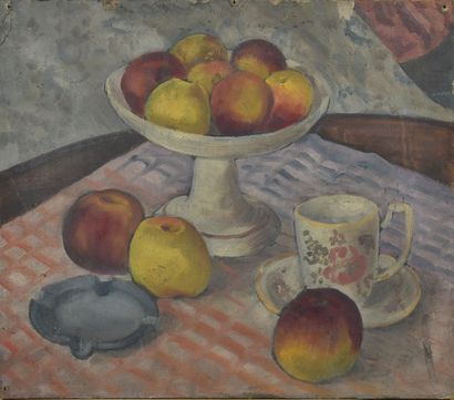 Louis GOYET (1907-1982)

Pomme et compotier

Huile...