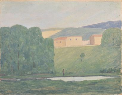 *Jean FERLET (1889-1957)

Habitat rural des...