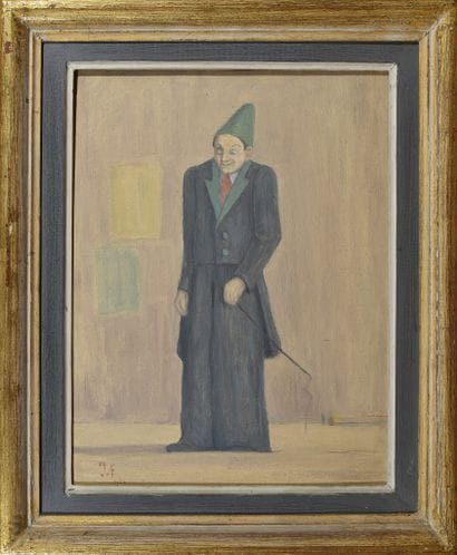 *Jean FERLET (1889-1957)

A clown, 1950

Oil...