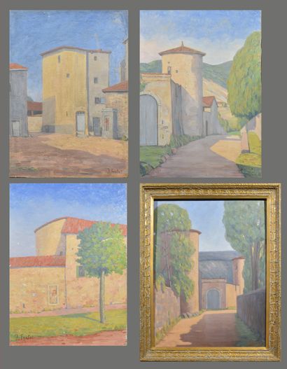 *Jean FERLET (1889-1957)

Maisons fortes...
