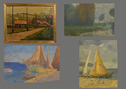 *Attribué à Jean FERLET (1889-1957) et René...