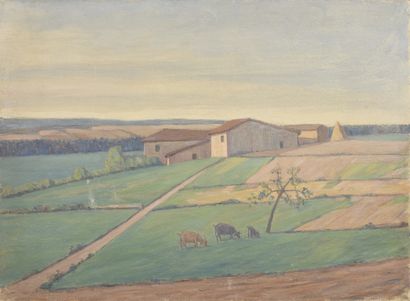 *Jean FERLET (1889-1957)

Habitat rural des...