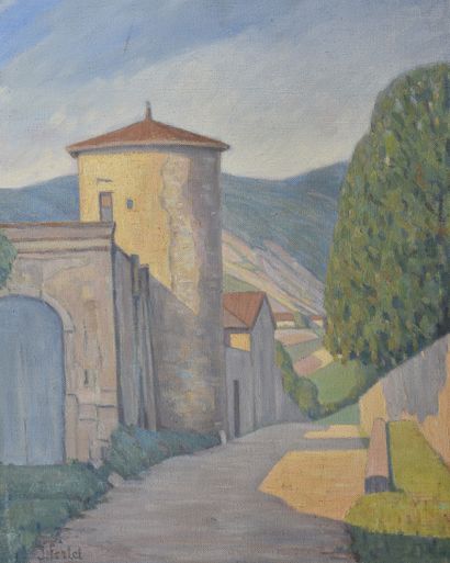 *Jean FERLET (1889-1957)

Tower of the castle...