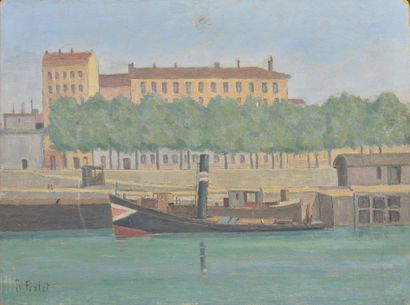 *Jean FERLET (1889-1957)

La Saône à Vaise

Huile...