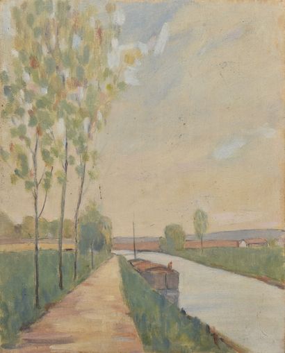 *Jean FERLET (1889-1957)

Paysages fluviaux...