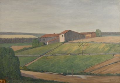 *Jean FERLET (1889-1957)

Hamlet near Vaugneray,...