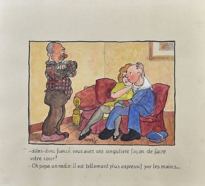 Louis GOYET (1907-1982)

-Dites-donc fiancé...